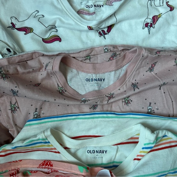 LOT OF 8 Old Navy Girls Fit & Flare Printed Jersey Dress Size 5T |E17 - Picture 12 of 15